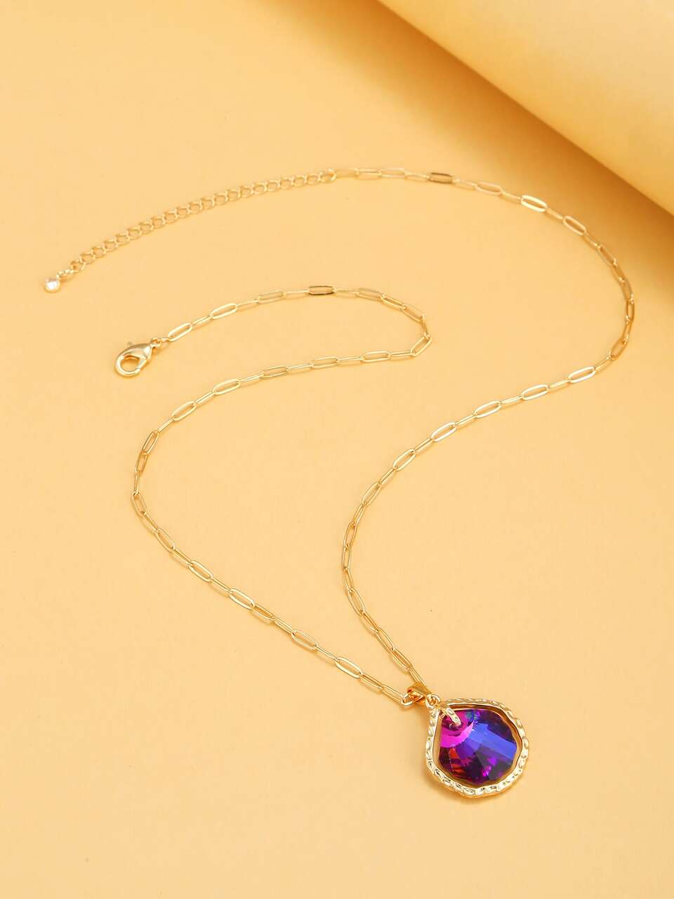 Geometric Charm Necklace