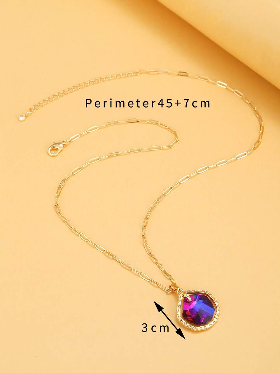 Geometric Charm Necklace