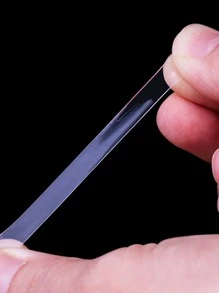 3rolls Transparent Double Sided Tape Sticker For Car,High Strength No Traces Adhesive Sticker,Living Goods - Red - View 3