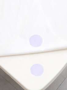 10入組素色防滑魔術貼 - 白色 - 查看 3