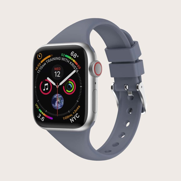 

Силиконовый ремешок для часов для, Серый