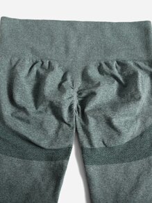 Easithlete 4pcs Wide Band Waist Sports Shorts Spandex Shorts Stretchy Shorts Sweater Shorts - Multicolor - View 4