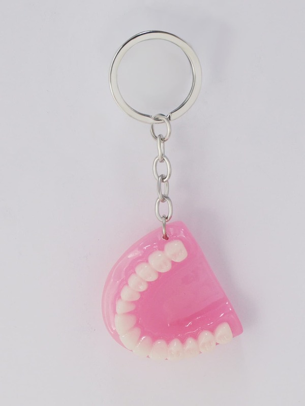 Denture Design Charm Keychain SHEIN USA