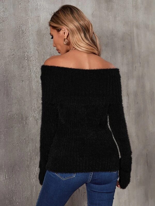 Blusa Cuello Alto Doblado Usada Talla M Manga Larga Café Blusa Cuello Alto Doblado Usada Talla M Manga Larga Café
