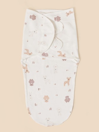 嬰兒卡通圖案毯子