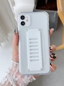 Ốp lưng điện thoại cơ bản Ốp lưng điện thoại trong suốt có dây đeo tương thích với iPhone 11, iPhone 13, iPhone 14 Pro Max - trắng - Xem 1