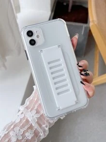 Ốp lưng điện thoại cơ bản Ốp lưng điện thoại trong suốt có dây đeo tương thích với iPhone 11, iPhone 13, iPhone 14 Pro Max - trắng - Xem 3