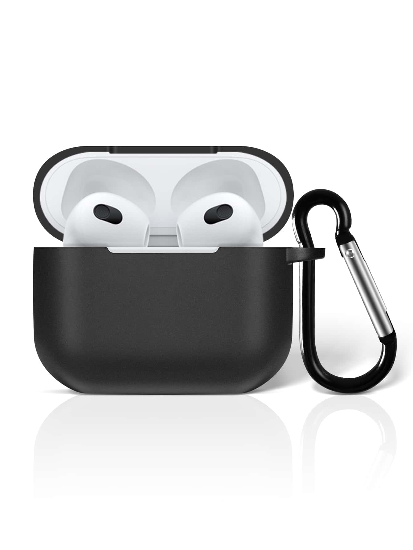 Plain Case Compatible With Airpods 3 - Black - View 1