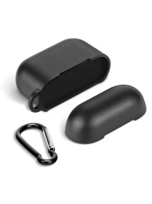 Plain Case Compatible With Airpods 3 - Black - View 2