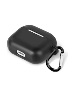 Plain Case Compatible With Airpods 3 - Black - View 5