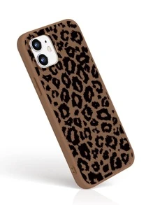 Leopardtryckt telefonfodral - Multifärgad - Visa 2