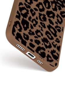 Leopardtryckt telefonfodral - Multifärgad - Visa 4