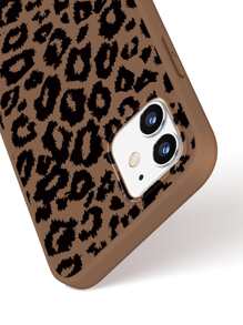 Leopardtryckt telefonfodral - Multifärgad - Visa 5