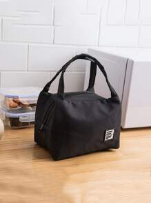 Túi đựng đồ ăn trưa màu ngẫu nhiên 1pc chữ cái - Nhiều màu - Xem 2