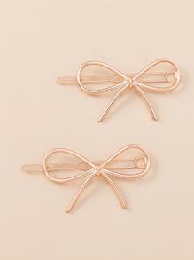 Kẹp tóc - Hoa hồng vàng - Xem 1