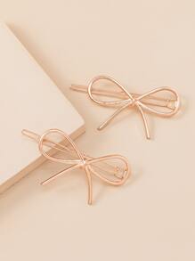 Kẹp tóc - Hoa hồng vàng - Xem 2