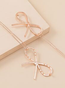 Kẹp tóc - Hoa hồng vàng - Xem 3