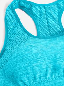 Yoga Basic 3pcs Racer Back Sports Bra - Multicolor - View 3