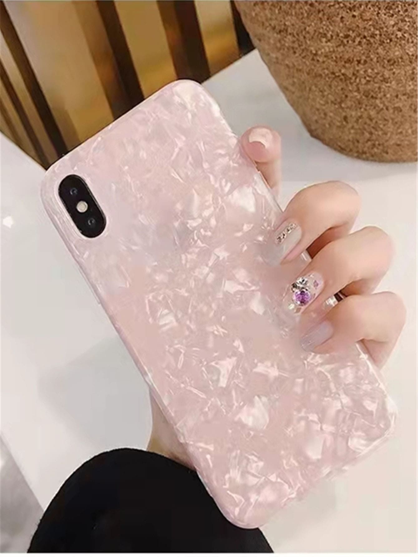 Shell Texture Phone Case - Multicolor - View 1