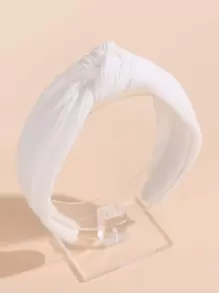 Diadema ancha con diseño de nudo elegante, diadema, aro para el cabello