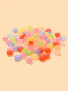 100pcs Star Bead DIY Jewelry Accessory - Multicolor - View 4