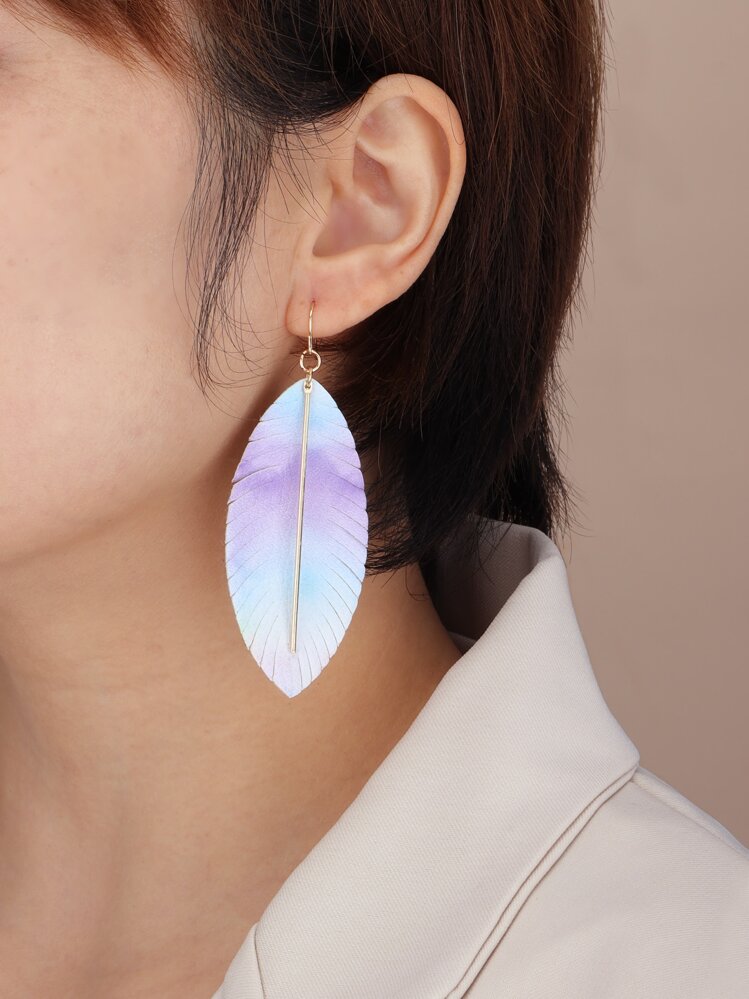 ドロップイヤリング カラーブロック | SHEIN JAPAN