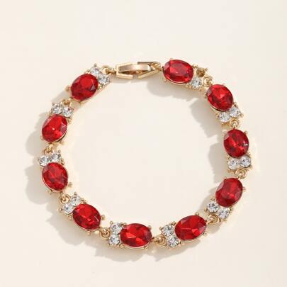 Gemstone Decor Bracelet
