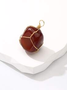 1 pieza colgante de piedra - Burdeos - Ver 1