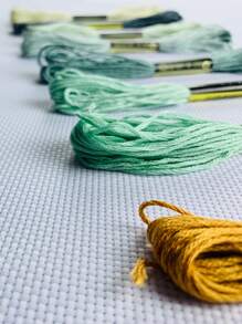 24 cái Chỉ Thêu Màu Ngẫu Nhiên - Nhiều màu - Xem 2