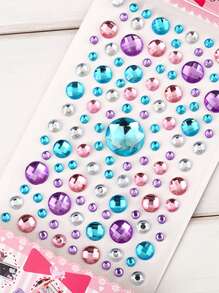 1入組隨機水晶貼紙