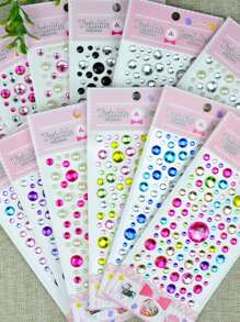 1入組隨機水晶貼紙