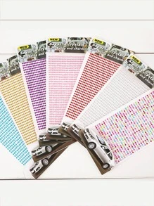 1入組隨機水晶貼紙 - 彩色 - 查看 1