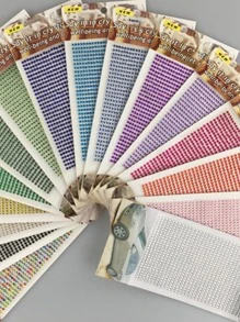 1入組隨機水晶貼紙 - 彩色 - 查看 4