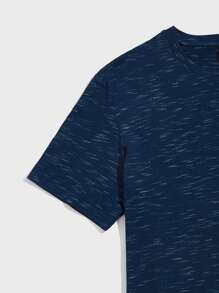 GENTILAND 男士2入組弧形下擺T恤 - 彩色 - 查看 5