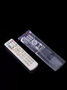100pcs Clear Remote Control Cover,Bag,Organizer,Storage