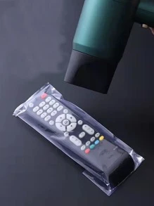 100pcs Clear Remote Control Cover,Bag,Organizer,Storage