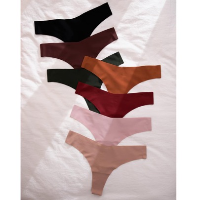 7pack Plain No Show Panty