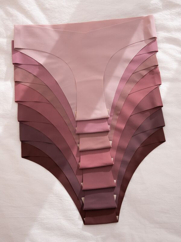 7件素色無痕內褲