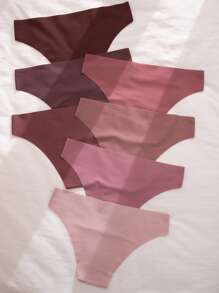 7件素色無痕內褲 - 彩色 - 查看 2