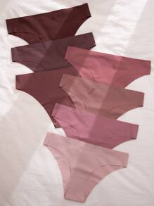 7件素色無痕內褲 - 彩色 - 查看 3