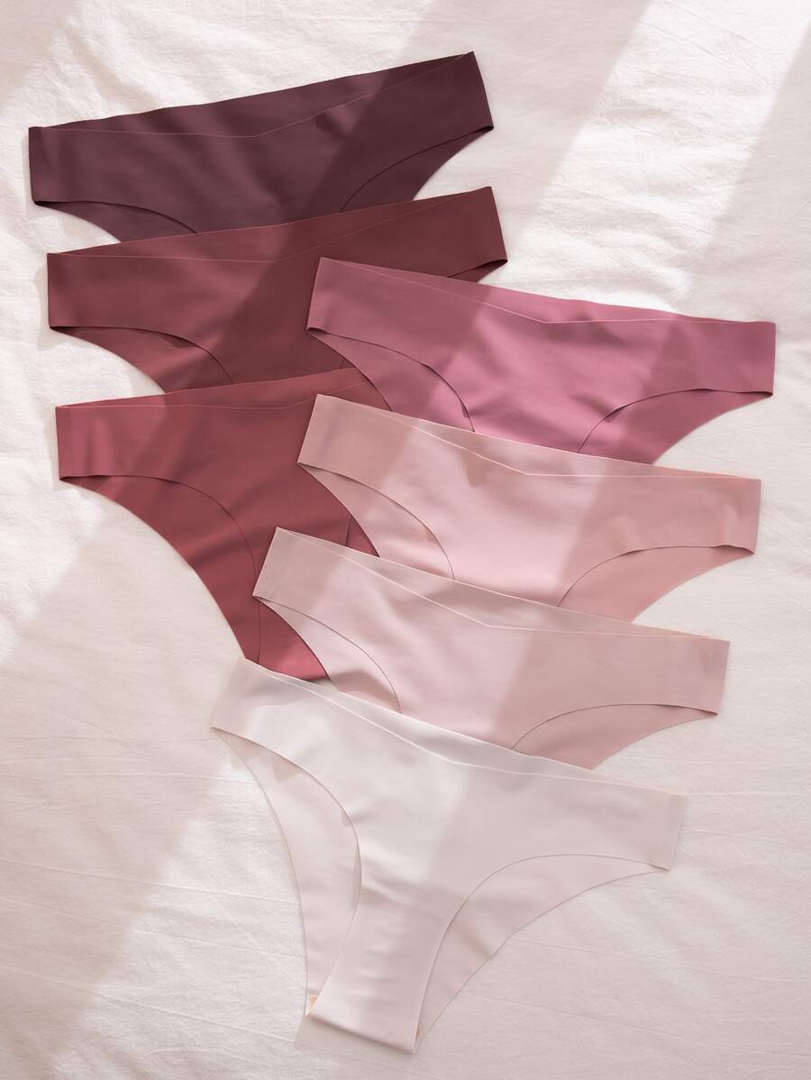 7pack Plain No Show Panty - Multicolor - View 1