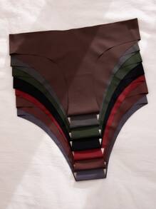 7pack Plain No Show Panty - Multicolor - View 4
