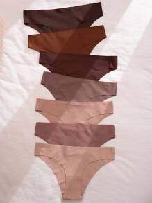 7pack Plain No Show Panty - Multicolor - View 3