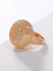 Hollow Out Ring - Yellow Gold - View 6