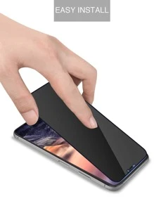 1pc Privacy Tempered Glass Screen Protector Compatible With iPhone15/15Plus/15Pro/15Promax - Clear - View 7