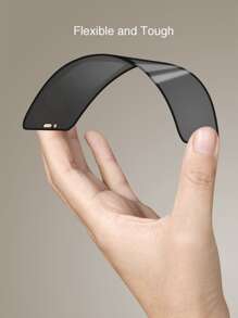 1pc Privacy Tempered Glass Screen Protector Compatible With iPhone15/15Plus/15Pro/15Promax - Clear - View 9