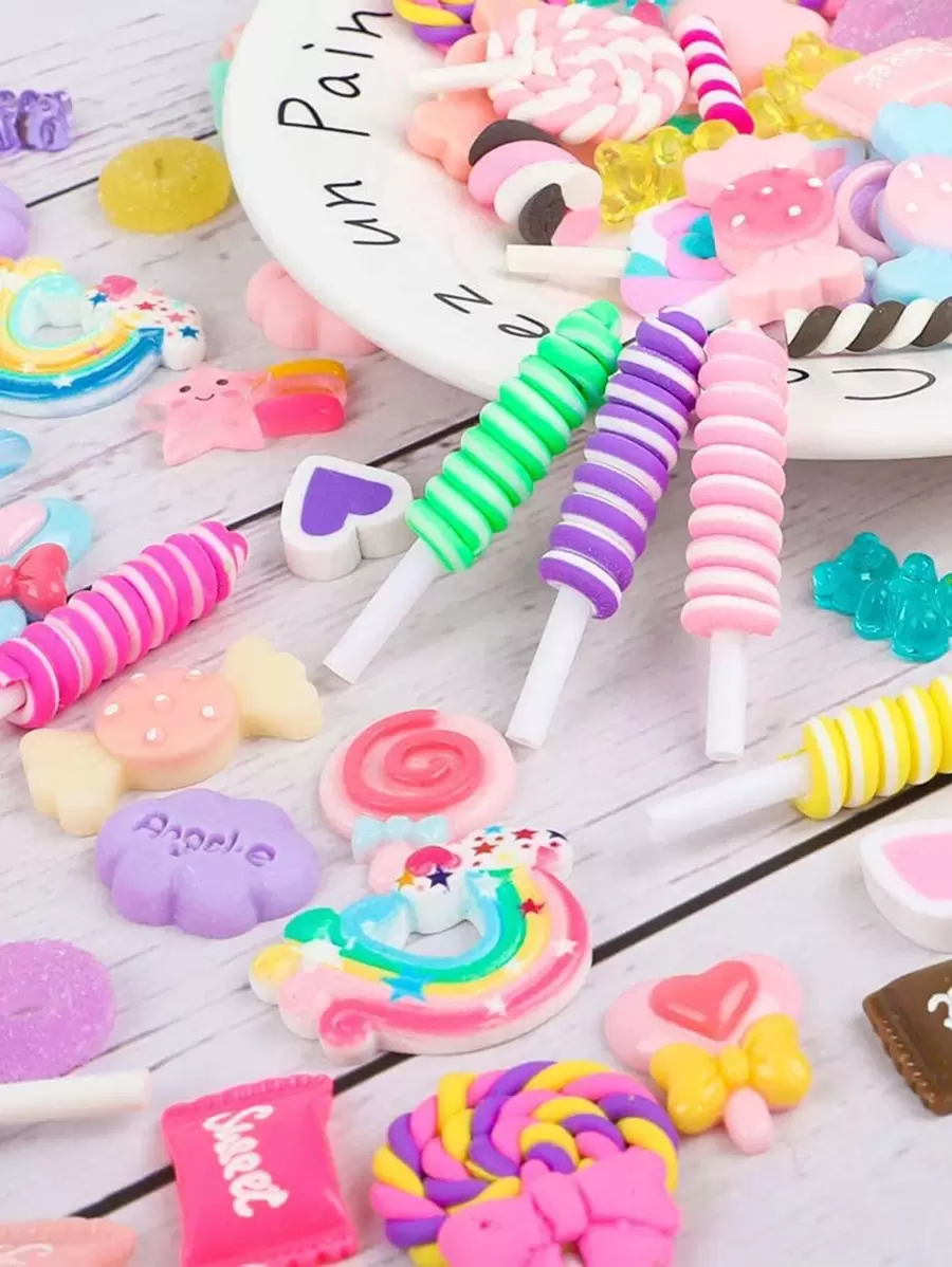20 piezas decoración de dulce DIY - Multicolor - Ver 1