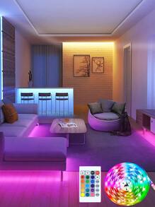 60/120/180/300 Led 1/2/3/5m RGB Strip Light With Remote Control - Multicolor - View 2
