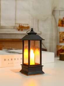 1pc Vintage Decorative Light,  LED Decoration Lantern For Home Decor - Yellow - View 2