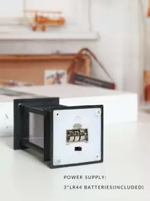 1pc Vintage Decorative Light,  LED Decoration Lantern For Home Decor - Yellow - View 5